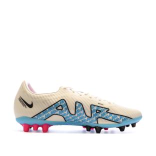 Chaussures de Foot Blanc/Bleu Homme Nike Zoom Vapor 15 Academy AG vue 2
