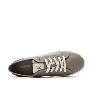 Baskets Beiges Homme Calvin Klein Jeans Ess Vulc Low vue 4