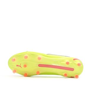 Chaussures de Foot Jaunes Homme Puma King Ultimate FG/AG vue 5