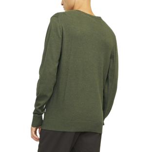 Pull Kaki Homme Jack & Jones Emile vue 2