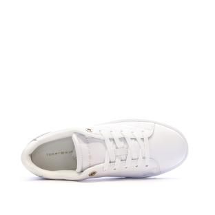 Baskets Blanche Femme Tommy Hilfiger Cupsole vue 0