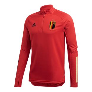Belgique Sweat Training Rouge Homme Adidas 2020 pas cher