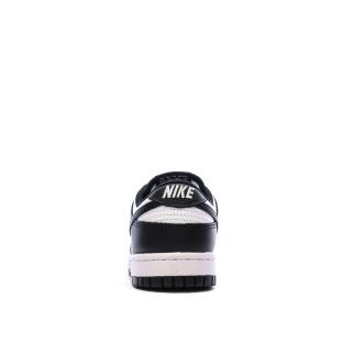 Baskets Noir/Blanc Mixte Nike Dunk Low Panda vue 3