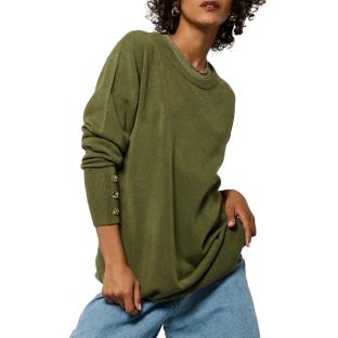 Pull Kaki Femme Kaporal MARKA pas cher
