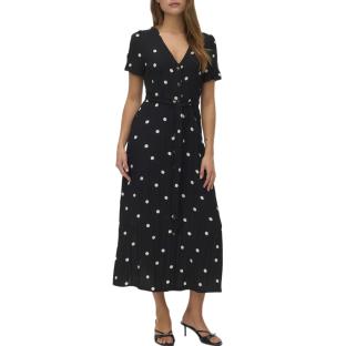 Robe Noir Femme Vero Moda Joan 7/8 vue 0