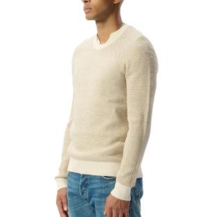 Pull Beige/Marron Homme Teddy Smith Milan vue 2