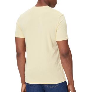 T-Shirt Jaune Homme Calvin Klein Jeans Gradient vue 2