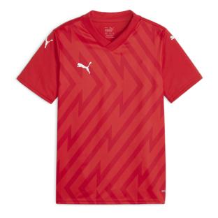 Maillot de football Rouge Garçon Puma Teamglory Jersey Jr vue 0