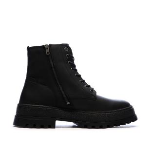 Bottines Noir Homme Pepe jeans Lincoln vue 0