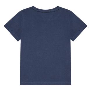 T-shirt Marine Fille Tommy Hilfiger Essential vue 2