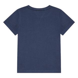 T-shirt Marine Fille Tommy Hilfiger Essential vue 2
