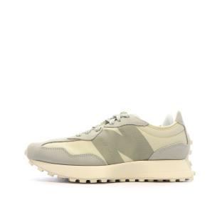 New Balance 327 Baskets Gris/Beige Homme pas cher