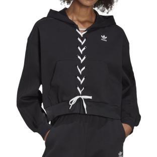 Sweat à Capuche Noir Adidas HK5057 pas cher