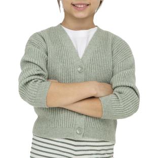 Gilet Vert Fille Kids ONLY Kogpiumo pas cher