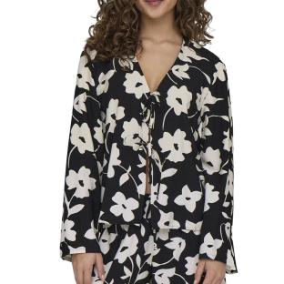 Blouse Noire/Blanche Femme JDY Silas vue 0