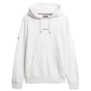 Sweat à Capuche Blanc Homme Superdry Plain Hood0 vue 2