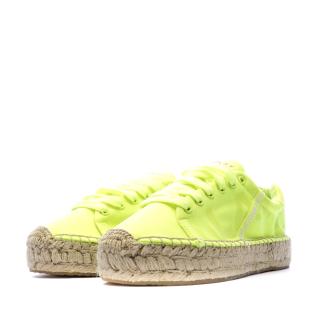 Baskets Espadrille Jaune Femme Replay Nash vue 6