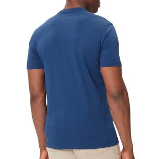 T-Shirt Bleu Homme Calvin Klein Jeans Glitched vue 2