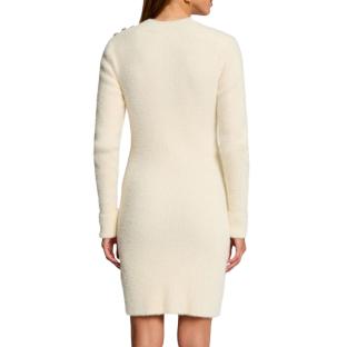 Robe Ecru Femme Morgan Duveteuse vue 2