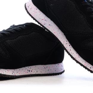 Baskets Noires Femme Le Coq Sportif Alpha vue 7
