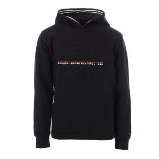 Sweat Noir Garçon Teddy Smith Hoody pas cher