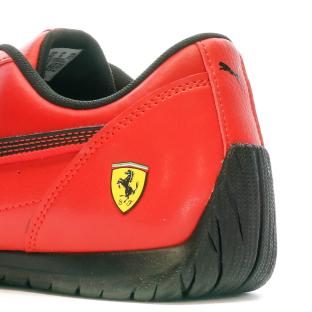 Baskets Rouges Homme Puma Ferrari Neo vue 7