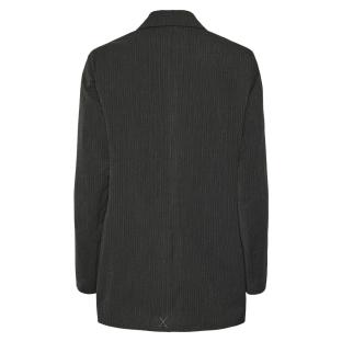 Blazer Noire Femme Pieces Talia vue 2