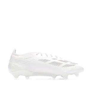 Chaussures de Foot Blanches Homme Adidas Predator Elite FG vue 0