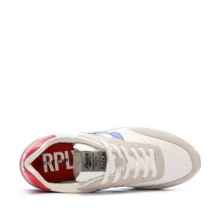Baskets Blanches Homme Replay Rude Original vue 4