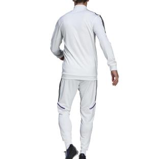 Real Madrid Survêtement Blanc Homme Adidas 2023 vue 2