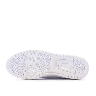 Baskets Blanches Homme Puma Rebound V6 Low34 vue 5