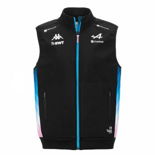 Veste Sans Manches Noire/Turquoise Homme Kappa Abosle pas cher