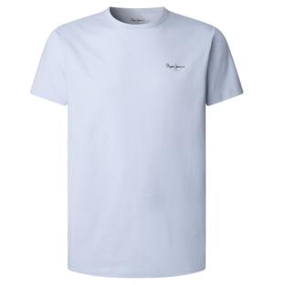 T-Shirt Bleu Clair Homme Pepe jeans Original vue 0