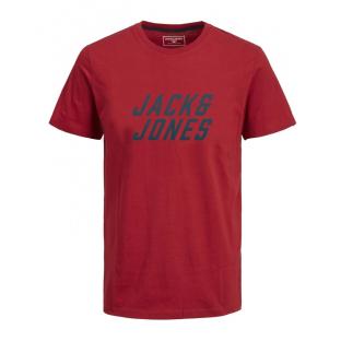 T-shirt Rouge Garçon Jack & Jones Cohaak pas cher