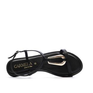 Sandales Noires Femme Carmela T vue 0