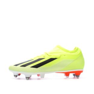 Chaussures de Foot Jaunes Homme Adidas X Crazyfast League SG pas cher