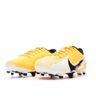 Chaussures de football Jaunes/Noires Garçon Nike Vapor 13 vue 6