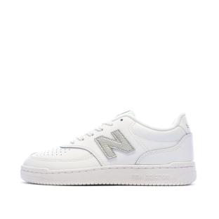 Baskets Blanches Mixte New Balance New Balance W080 vue 0