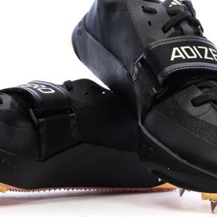 Chaussures d'athlétismes Noires Homme Adidas Adizero Tj vue 0
