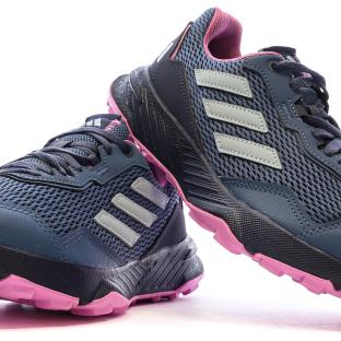 Chaussures de Trail Marine/Violette Femme Adidas Tracefinder vue 7