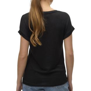 T-Shirt Noir Femme Vero Moda Brianna 10291353s vue 0