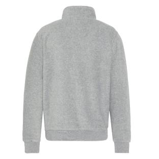 Schott Half Zipped Fleece Sweat Grey Man Photo of the Espace des Marques %store% store - view of %key%