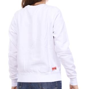 Sweat Blanc Femme Supreme Grip Claren vue 2