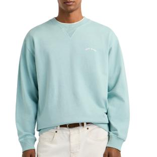 Sweat Bleu Clair Homme Pepe jeans John vue 0
