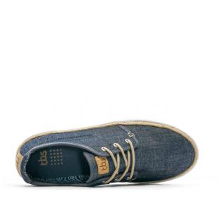 Baskets en Toile Marine Homme TBS RUKKWAI vue 4