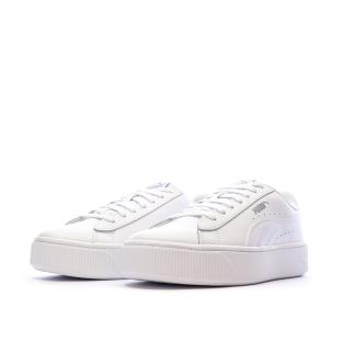 Baskets Blanches Femme Puma Vikky vue 6