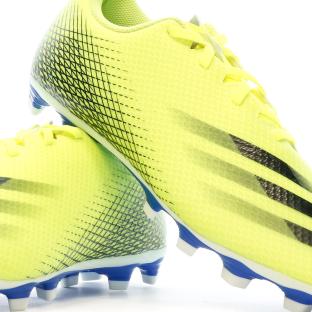 Chaussures de football Jaune Homme Adidas X Ghosted.4 vue 7
