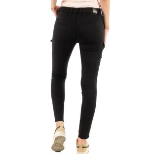 Jean Slim Noir Femme Kaporal Exblac vue 2