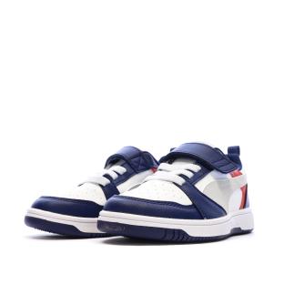 Puma Rebound Sneaker Blau/Weiß/Rot für Jungen Ansicht 0