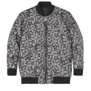 Bomber Réversible Noir Garçon Le Temps Des Cerises Argus vue 0